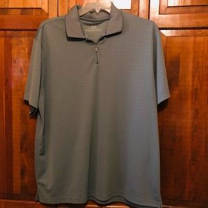 Via Europa Men’s Sage Golf Shirt, Cruise, Travel Wear, XXL